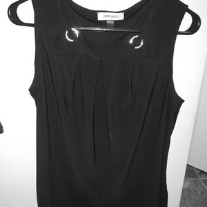Black tank blouse